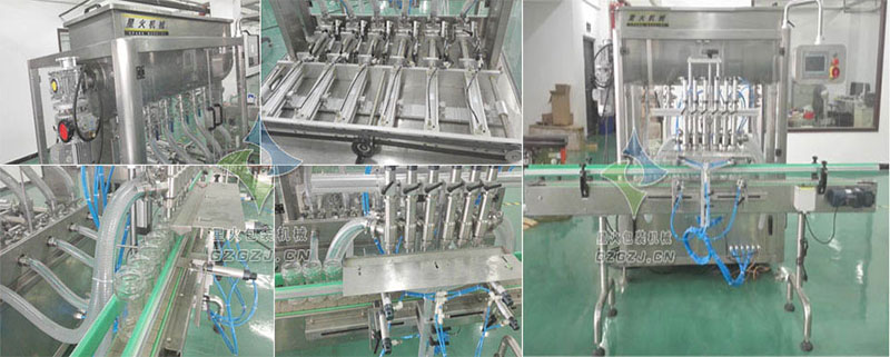 海鮮醬灌裝機車間細(xì)節(jié)實拍圖