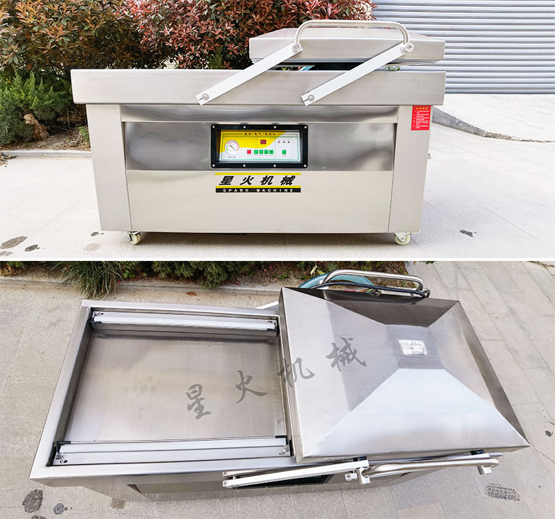 雙室連續(xù)真空封口機(jī)設(shè)備展示