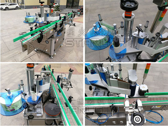 星火圓瓶自動(dòng)定位貼標(biāo)機(jī)細(xì)節(jié)展示