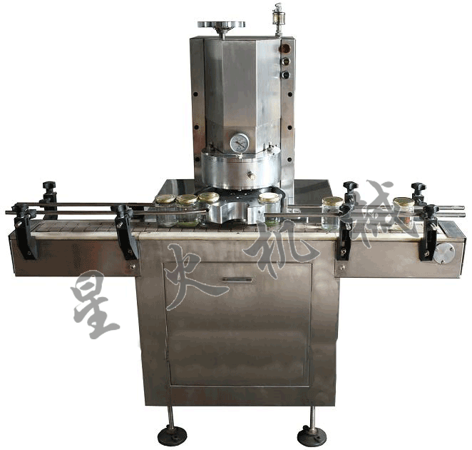 玻璃瓶罐頭真空旋蓋機(jī)