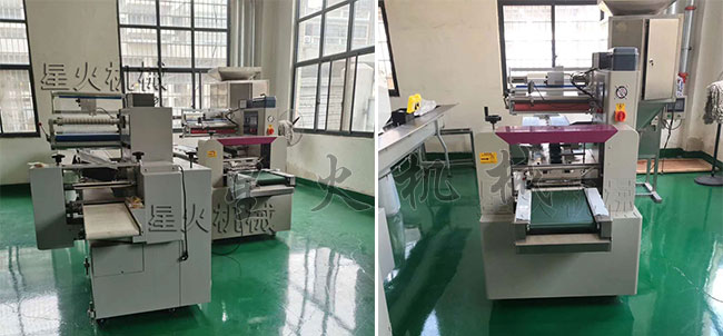 星火KN95口罩自動包裝機車間展示