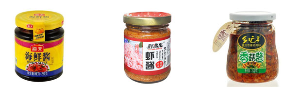 星火自動化海鮮醬灌裝生產(chǎn)線樣品展示