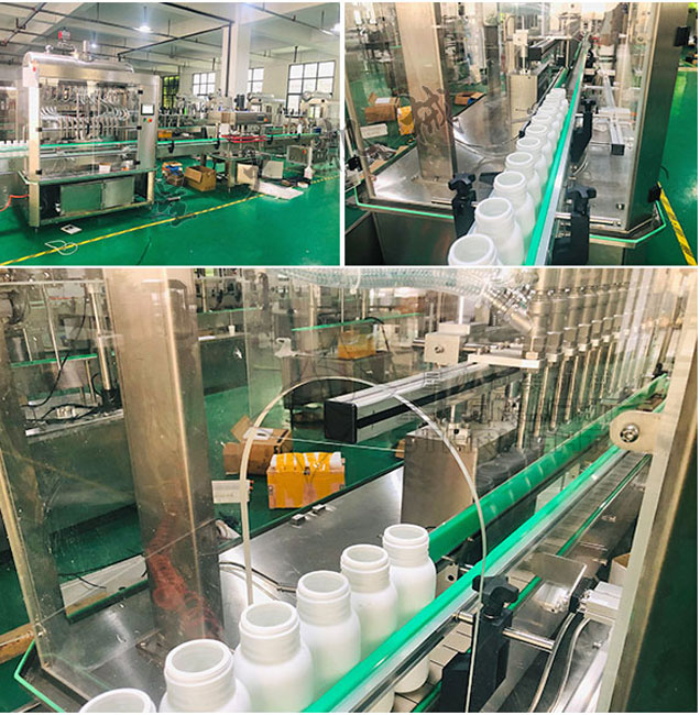 星火全套黑椒汁灌裝生產線設備及細節(jié)展示