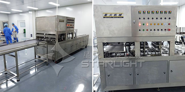 預(yù)制菜包裝設(shè)備客戶實(shí)拍